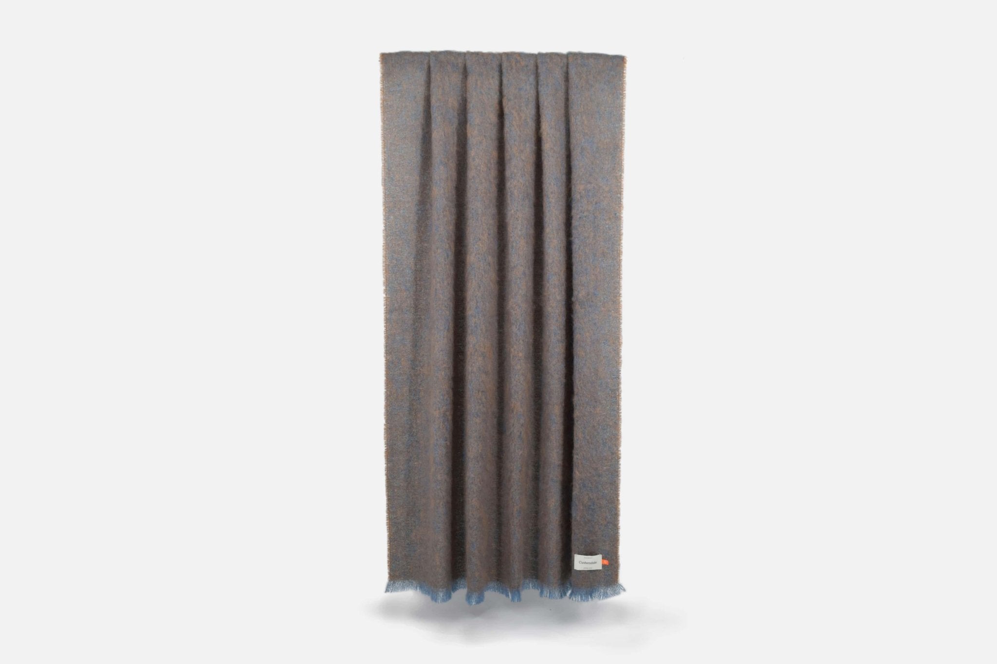 Cocoa Clash Mohair Throw Blanket - Cushendale Woollen Mills