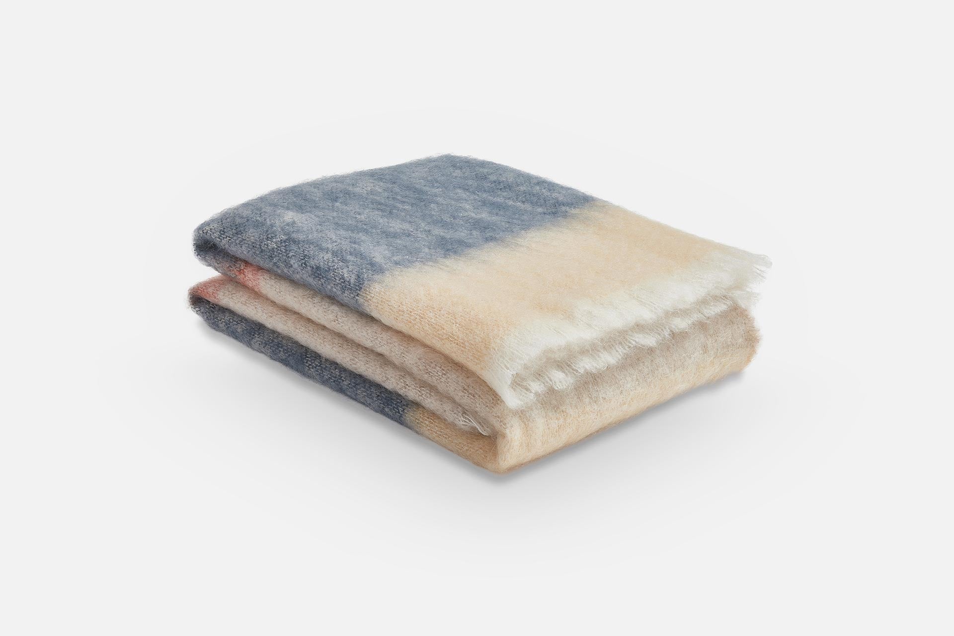 Slate Silare Mohair XThrow Blanket - Cushendale Woollen Mills