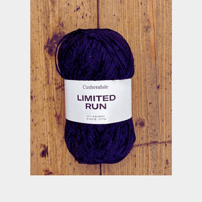 Navy Chenille Yarn - Cushendale Woollen Mills