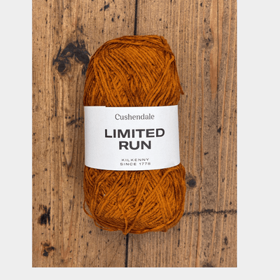 Ochre Chenille Yarn - Cushendale Woollen Mills