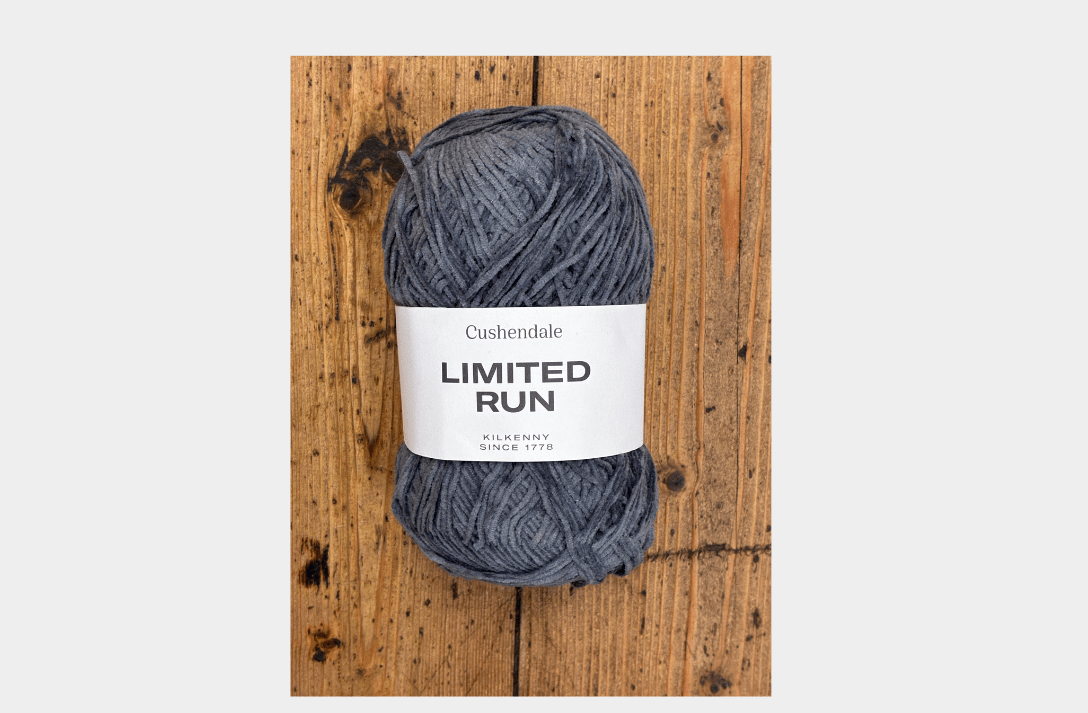 Owl Grey Chenille Yarn - Cushendale Woollen Mills