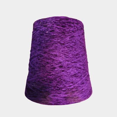 Plum Chenille Yarn - Cushendale Woollen Mills