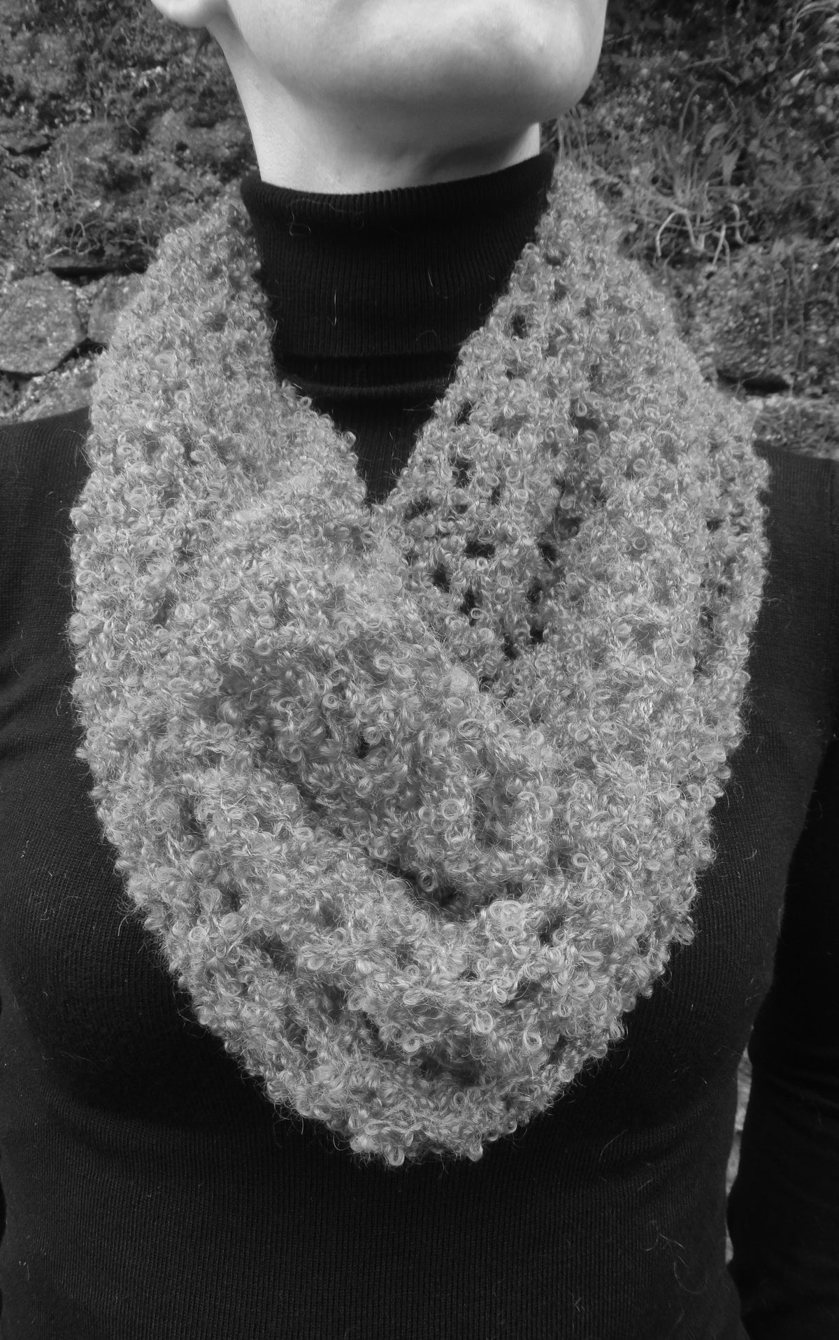 Mohair Snood Crochet Kit - Cushendale Woollen Mills
