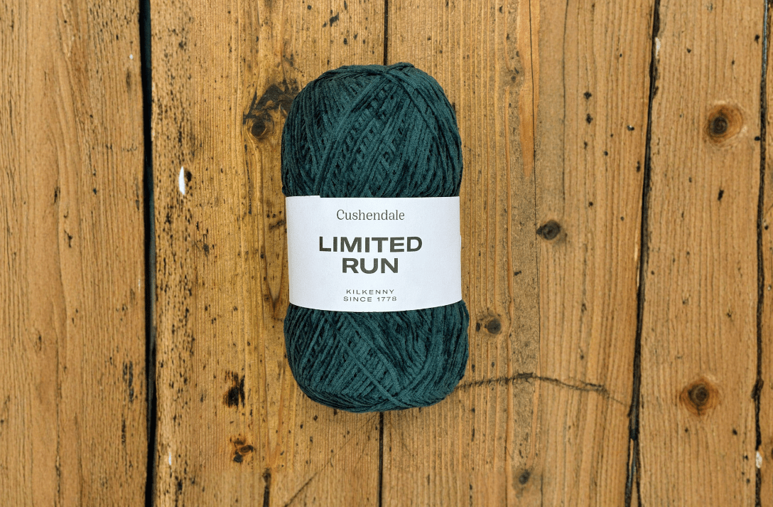 Spruce Chenille Yarn - Cushendale Woollen Mills