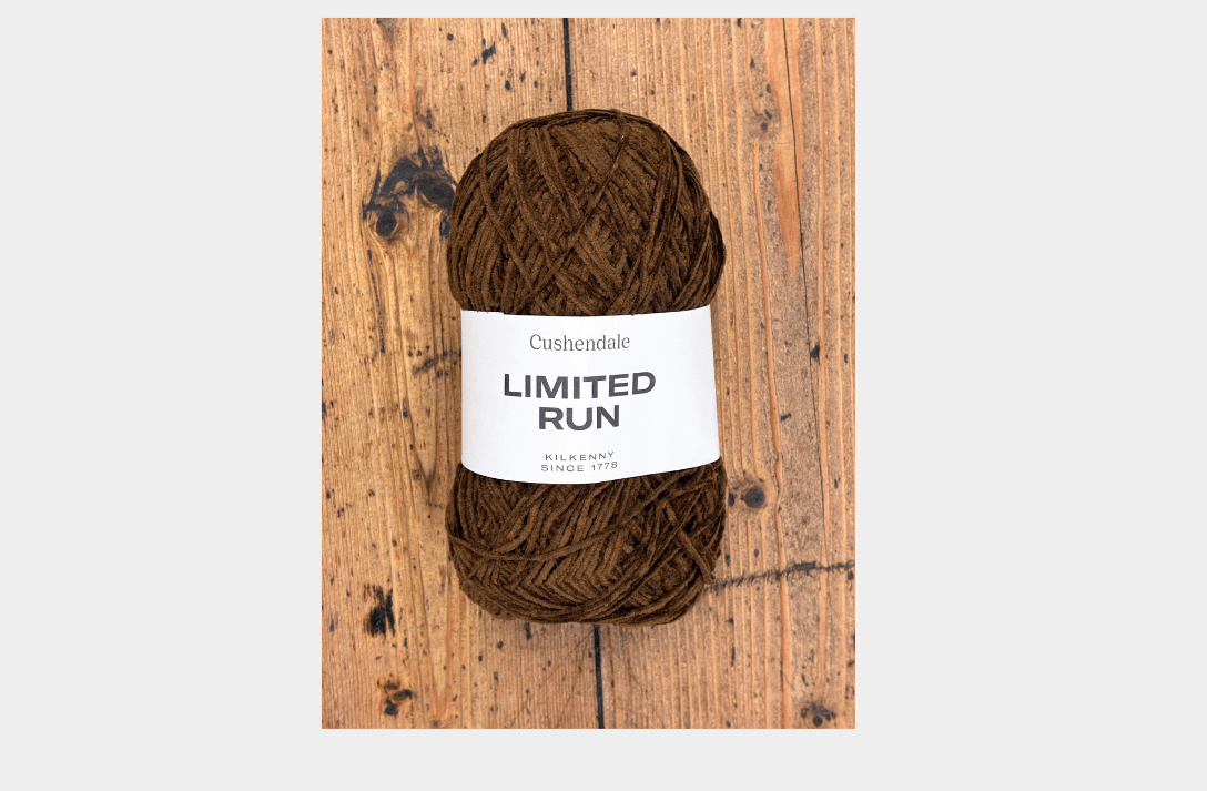 Toffee Chenille Yarn - Cushendale Woollen Mills