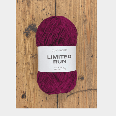 Wine Chenille Yarn - Cushendale Woollen Mills