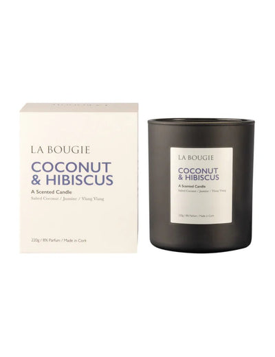 Coconut & Hibiscus Candle - Cushendale Woollen Mills