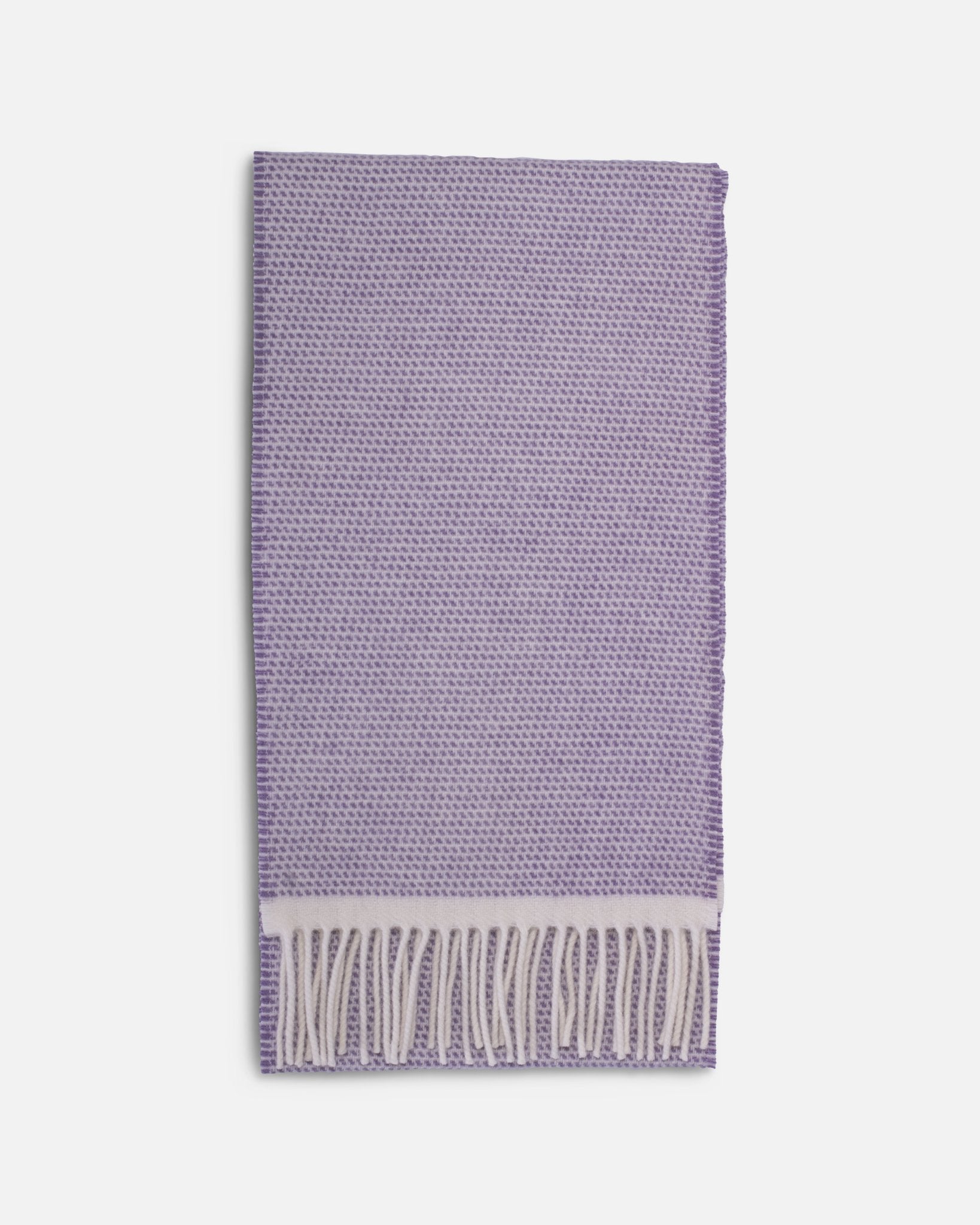 Mauve Duiske Merino Lambswool Scarf - Cushendale Woollen Mills